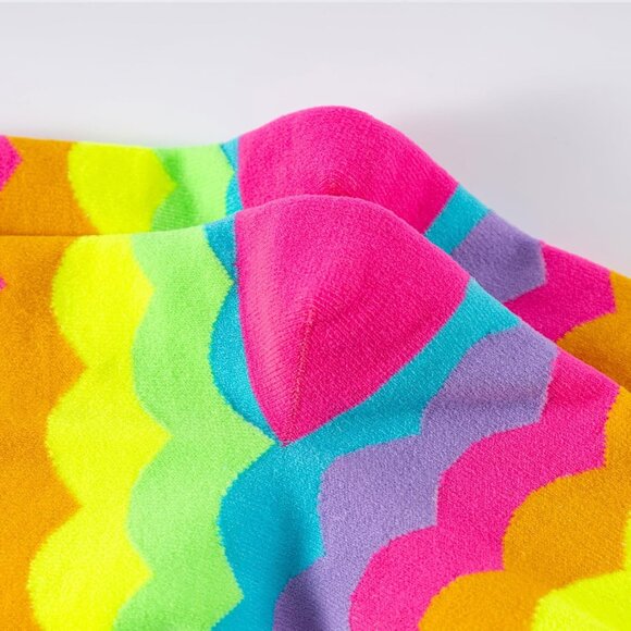 Crazy socks for kids Cute girl socks girls wacky Funky Stretch Mid to High Novel - Picture 10 of 12